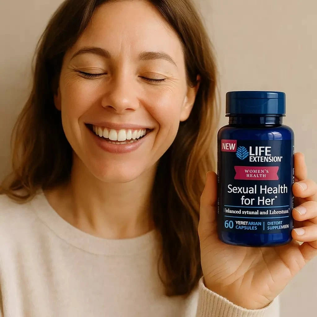 Sexual Health for Her kosttilskudd med fenugreek 300 mg og safran 15 mg i kapsler fra Uno Vita