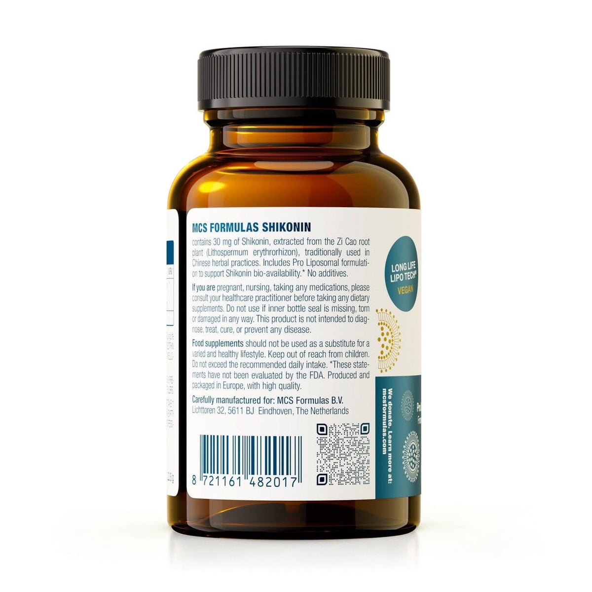 Shikonin Pro Liposomal (30 mg, 60 Caps) - Uno Vita AS