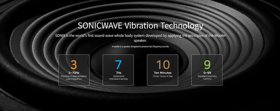 SonicWave - Vibro-Acoustic Stress-Relief Therapy Chair - Uno Vita AS