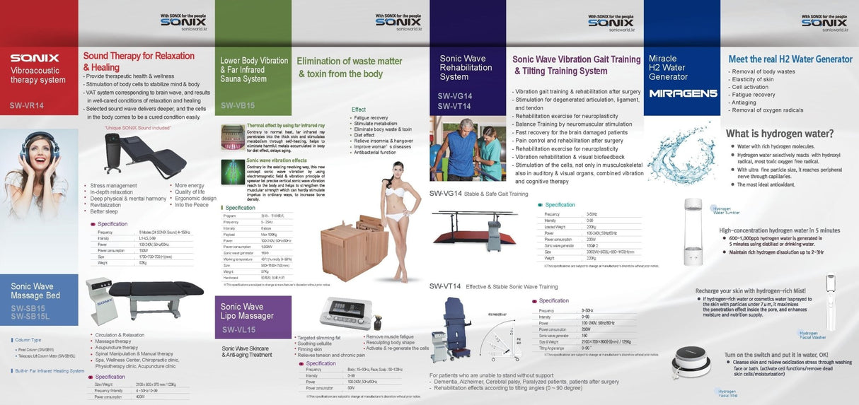 SonicWave SW-VR14: Cutting-edge vibroacoustic therapy chair for relaxation and well-being - Uno Vita AS