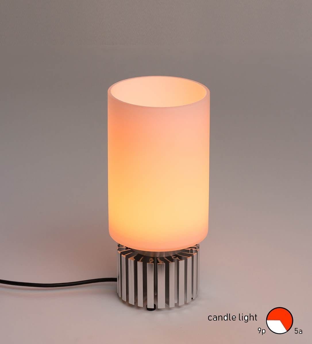 Sunshine in a Bottle (Silver - Colored Metal Base) - Uno Vita AS