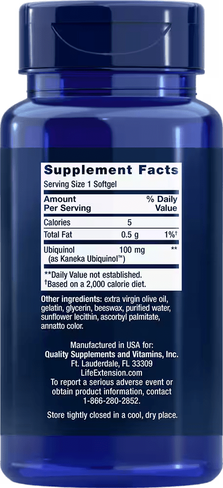 Super ubiquinol CoQ10 (100 mg) - Uno Vita AS