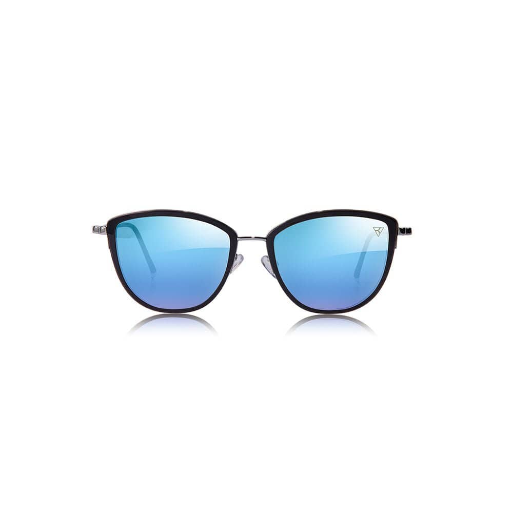 Tesla Hyperlight Eyewear CAPRI BLACK damebriller for utendørs bruk med sorte rammer og CR39-linser