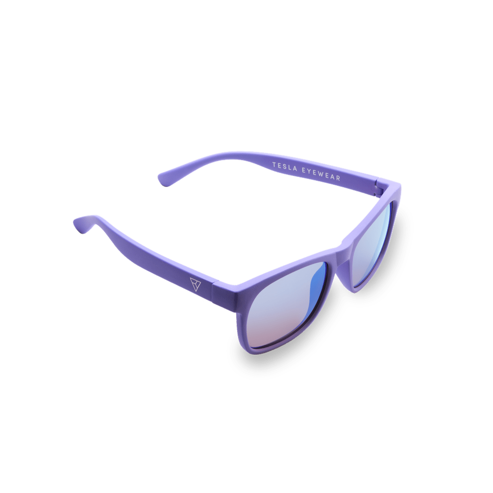 Tesla Hyperlight Eyewear Violet Kids - Uno Vita AS