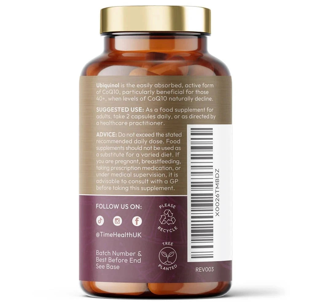 Ubiquinol – Active CoQ10 VitaQuinol® – Heart, Energy & Longevity - Uno Vita AS