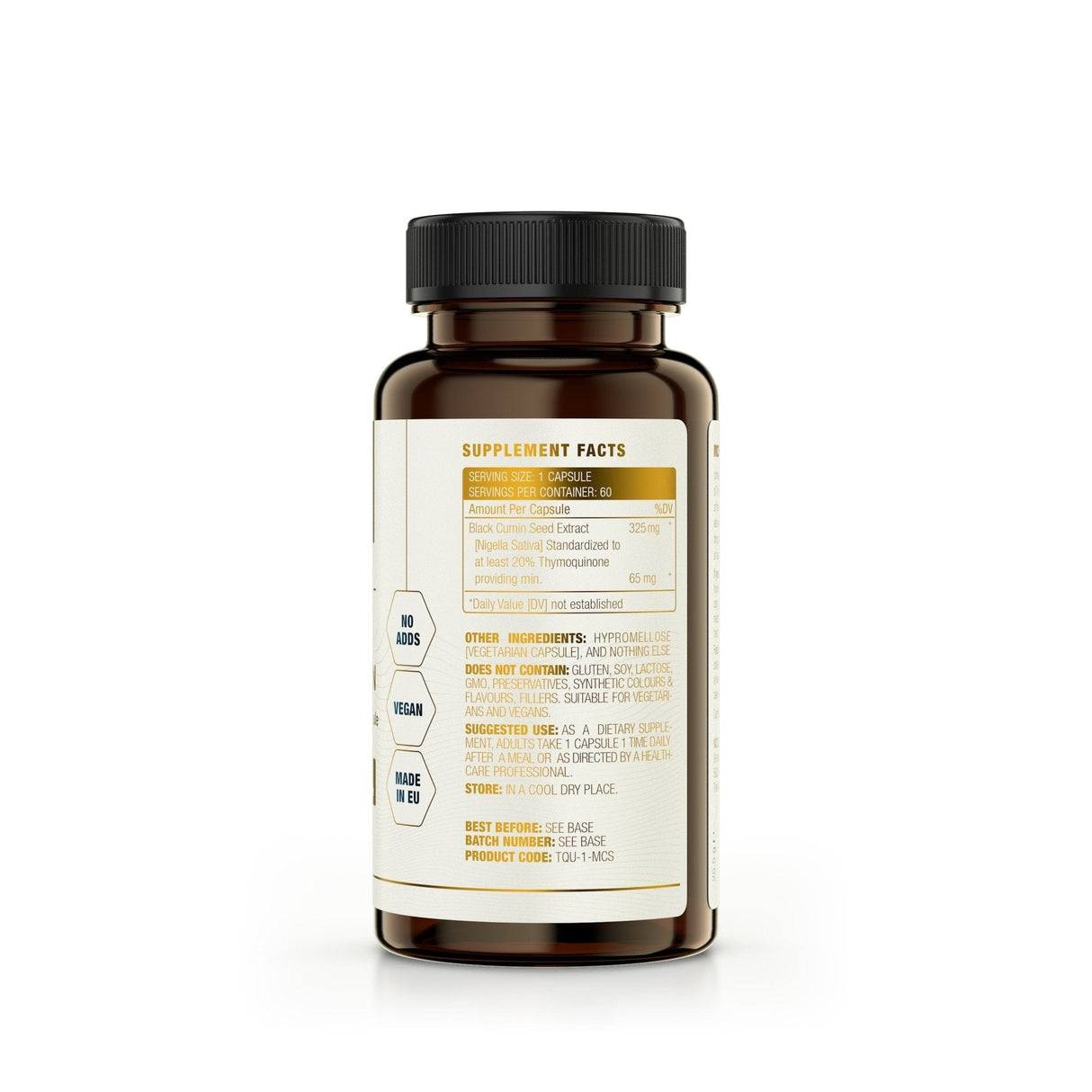 Ultra - TQ Black Cumin (Thymoquinone) - Uno Vita AS