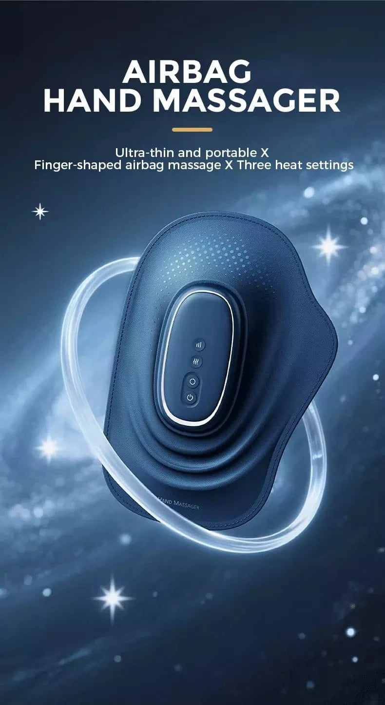 Uno Vita Heated Hand Massager Glove – Cordless Air Compression for Hand, Fingers, Palm and Wrist - Uno Vita AS