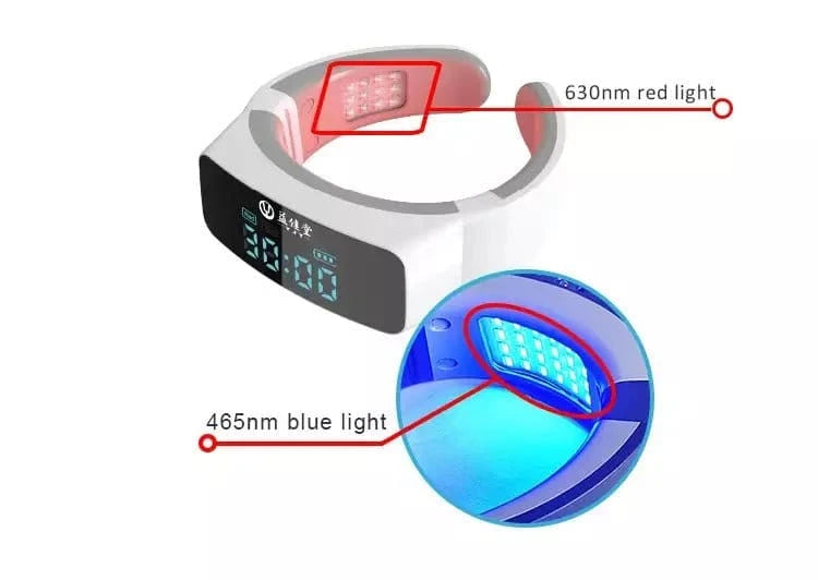 Uno Vita Red & Blue Light Therapy Neck Device - Uno Vita AS