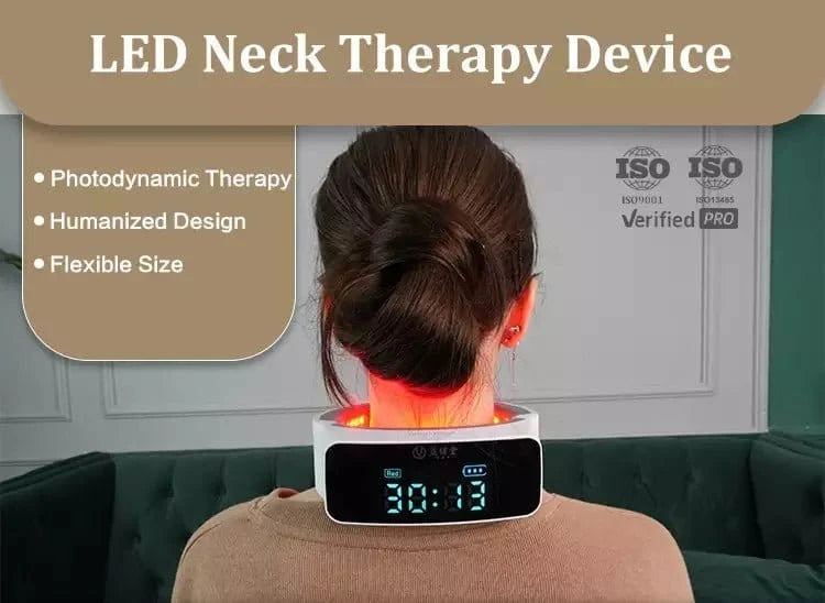 Uno Vita Red & Blue Light Therapy Neck Device - Uno Vita AS