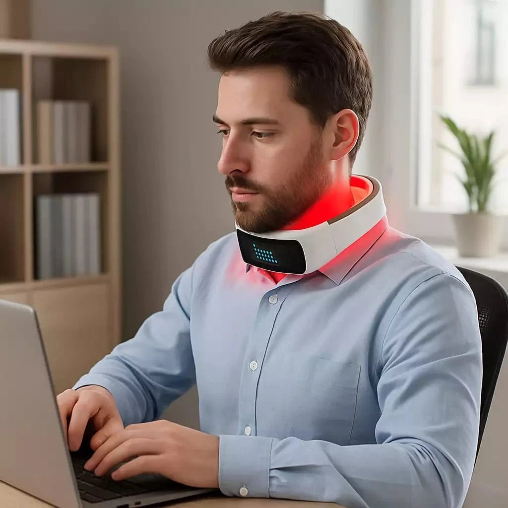 Uno Vita Red & Blue Light Therapy Neck Device - Uno Vita AS