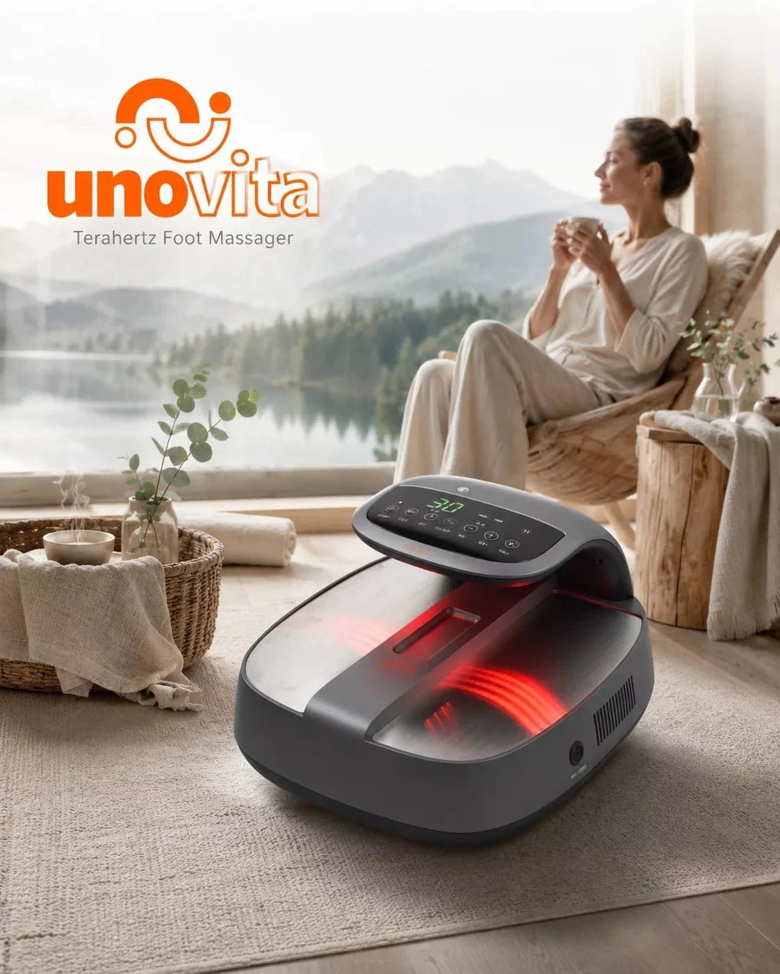 Uno Vita THz Terahertz Advanced Foot Massager - Uno Vita AS