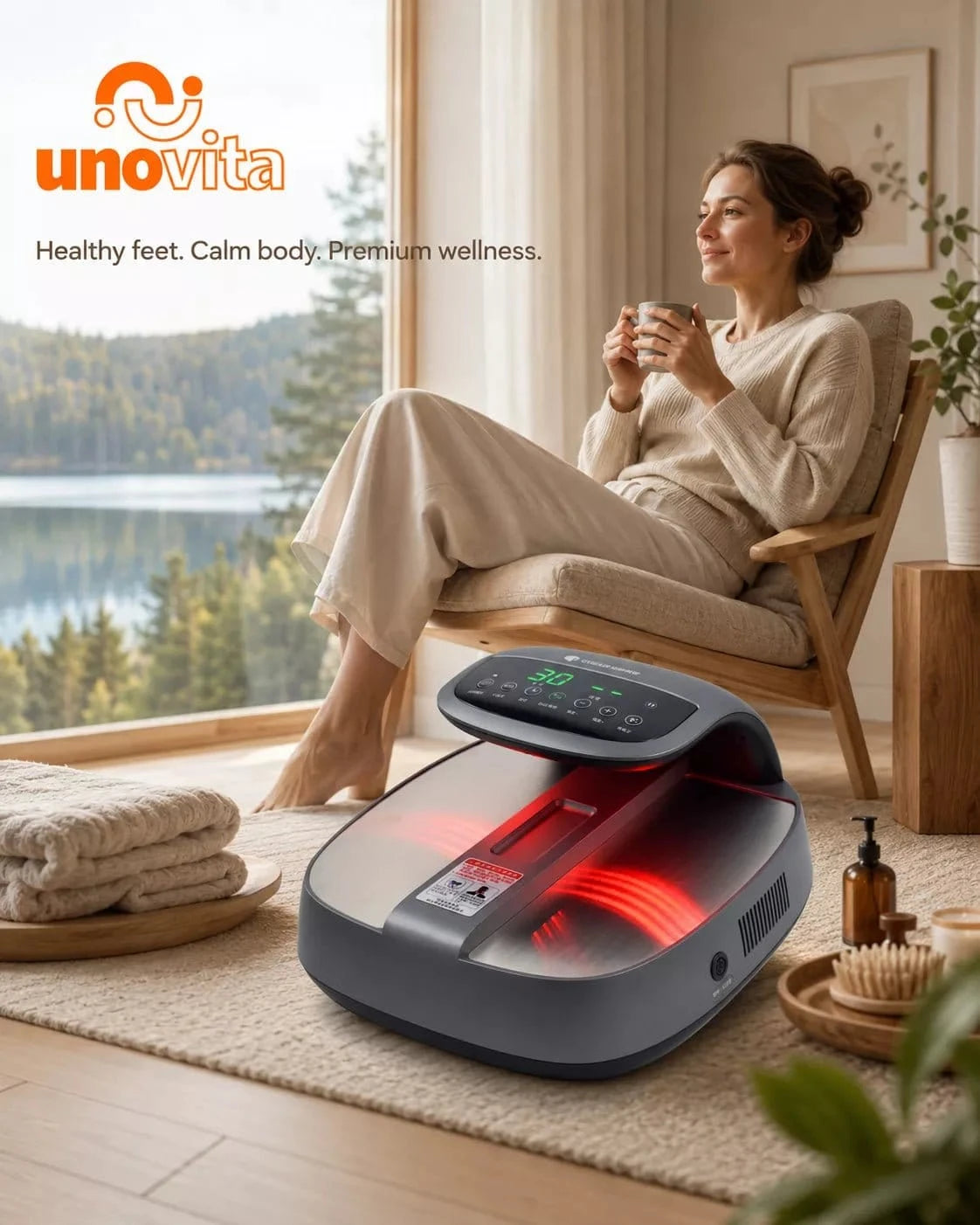 Uno Vita THz Terahertz Advanced Foot Massager - Uno Vita AS