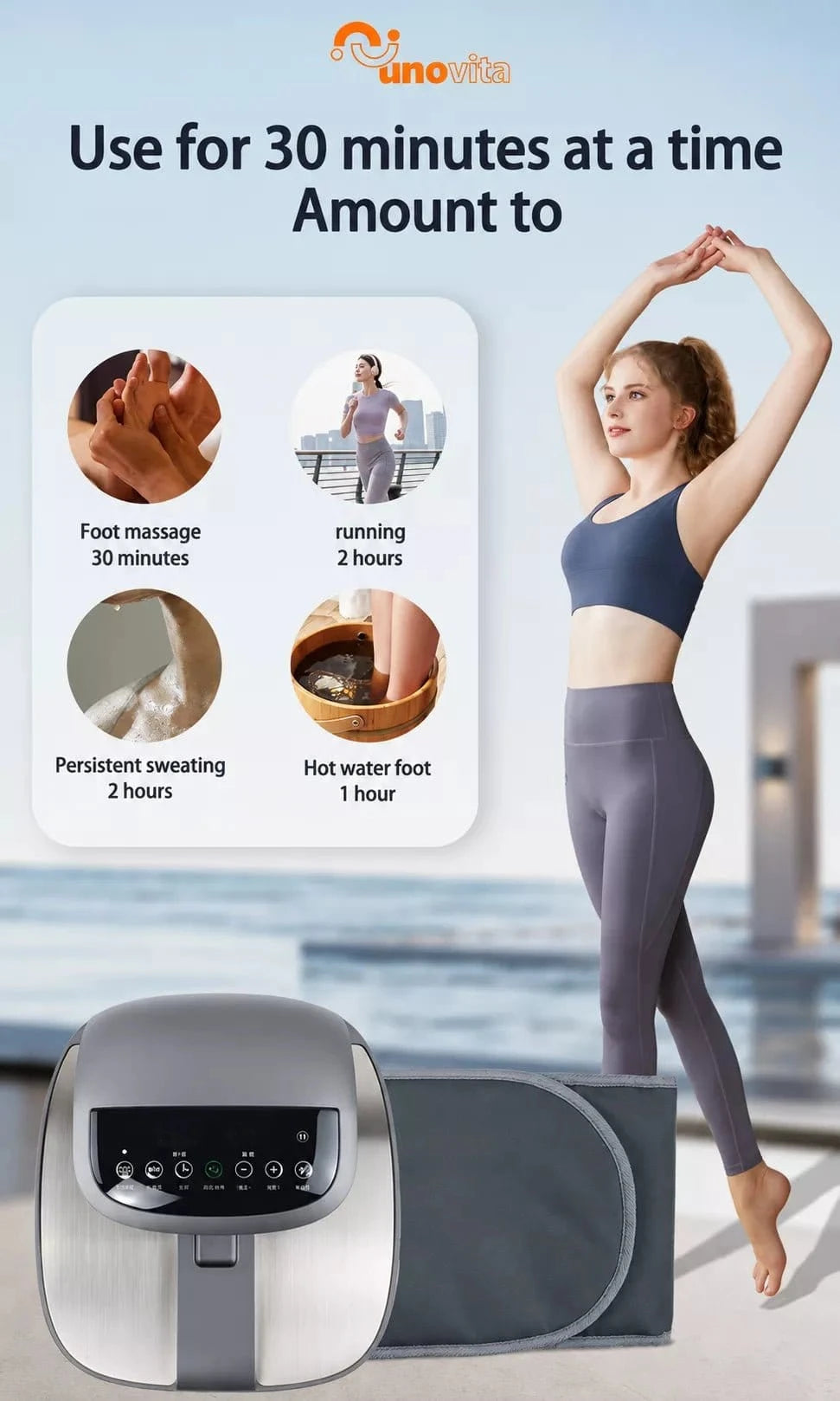 Uno Vita THz Terahertz Advanced Foot Massager - Uno Vita AS