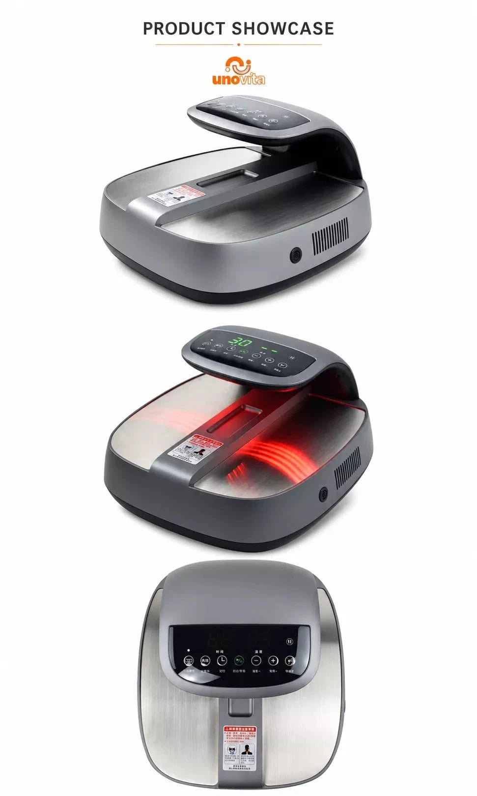 Uno Vita THz Terahertz Advanced Foot Massager - Uno Vita AS