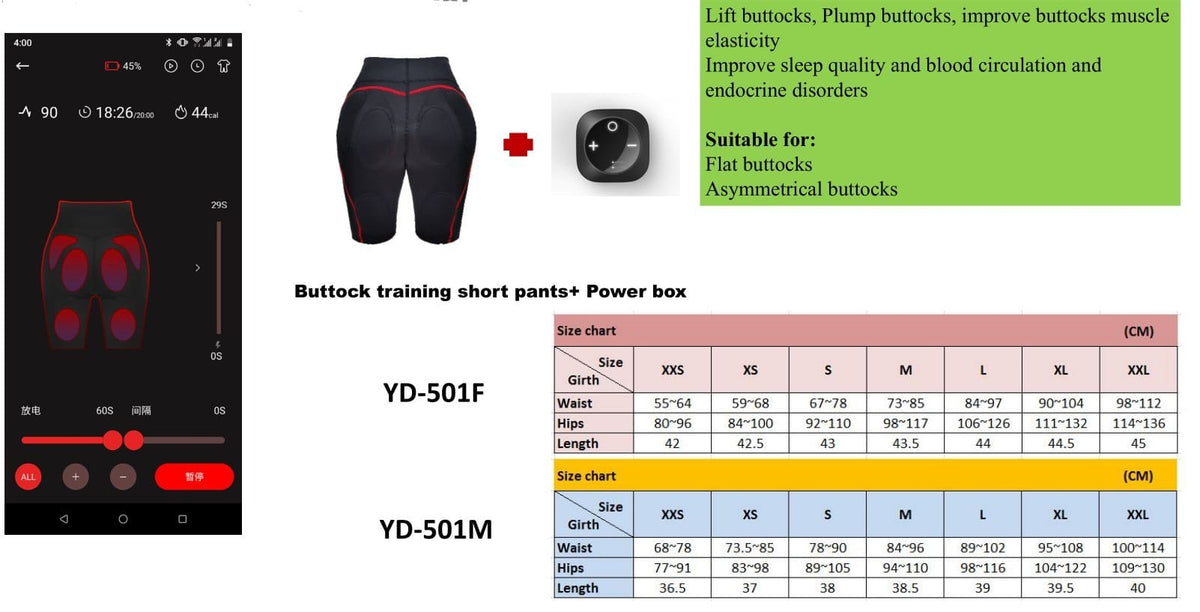 Uno Vita's EMS Training Shorts (Women) - Uno Vita AS