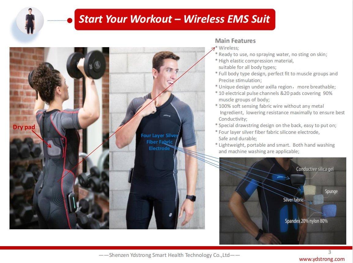 Uno Vita`s EMS - treningsdrakt (kvinnelig versjon) - Uno Vita AS