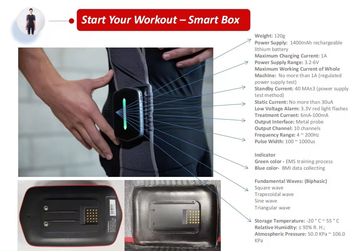 Uno Vita`s EMS - treningsdrakt (mannlig versjon) - Uno Vita AS