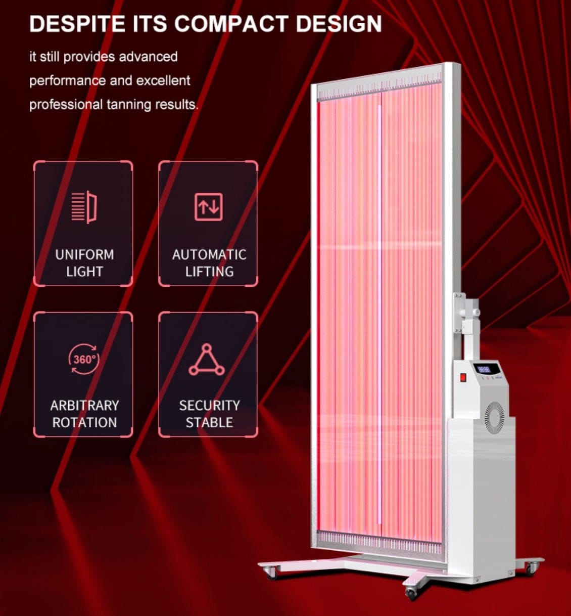 Uno Vita`s Merican Professional Red Light Therapy Bed Panel M2 Plus - Uno Vita AS