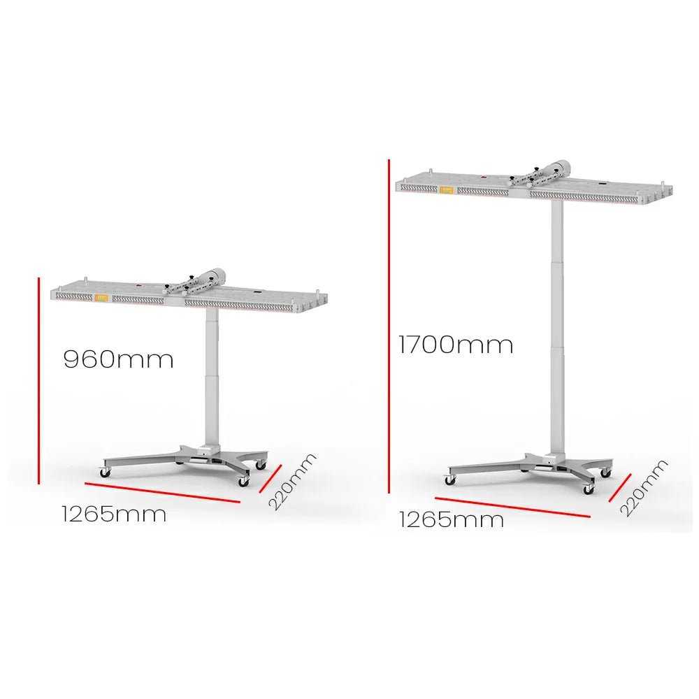 Uno Vita`s MS2000 - B - 360 Degree Rotating Red Light Therapy Panel Electric Bracket - Uno Vita AS