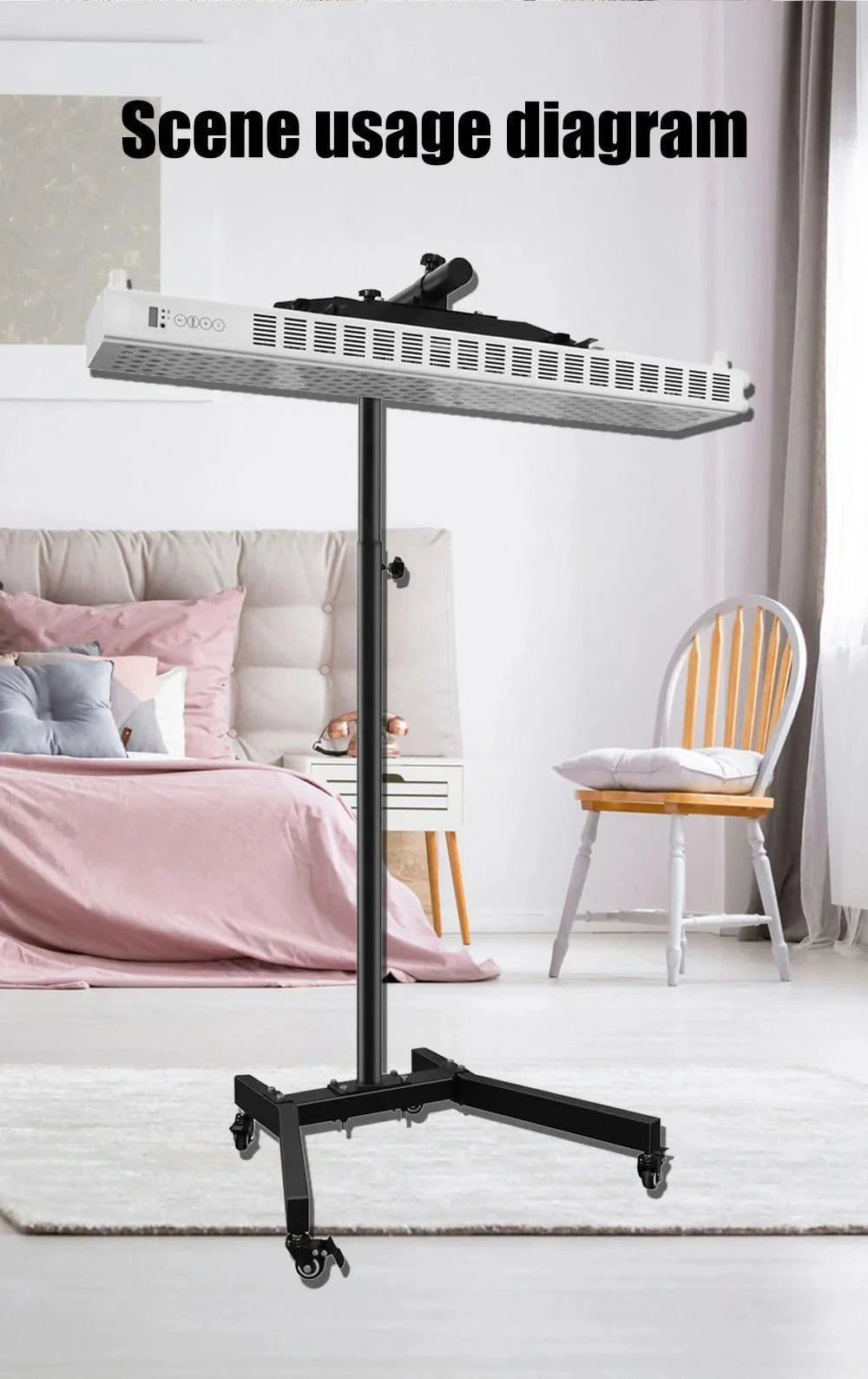 Uno Vita`s MS300 - E - Therapy Panel Stand (white) - Uno Vita AS