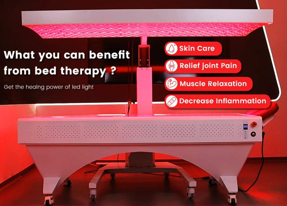 Uno Vita`s Red Light Therapy Bed and Panel for clinics and professionals - Uno Vita AS