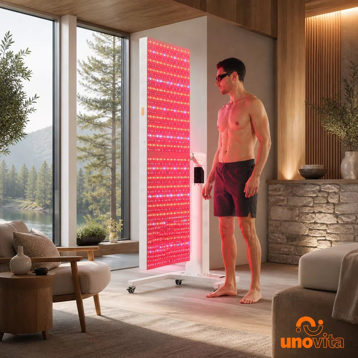 Uno Vita`s Red Light Therapy Bed and Panel for clinics and professionals - Uno Vita AS