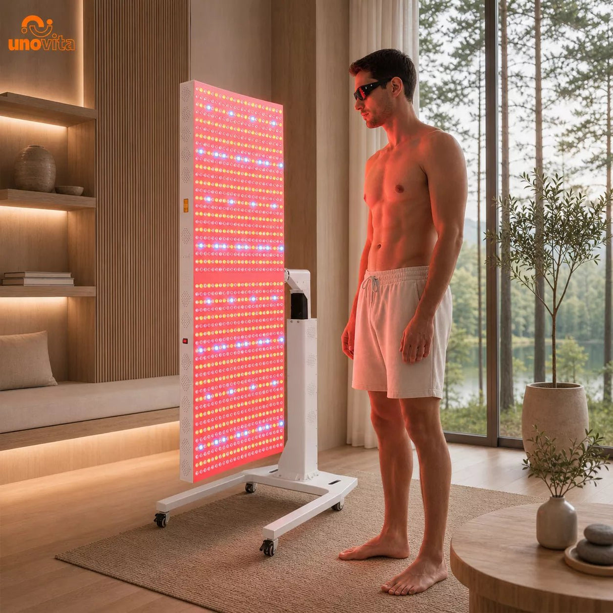Uno Vita`s Red Light Therapy Bed and Panel for clinics and professionals - Uno Vita AS