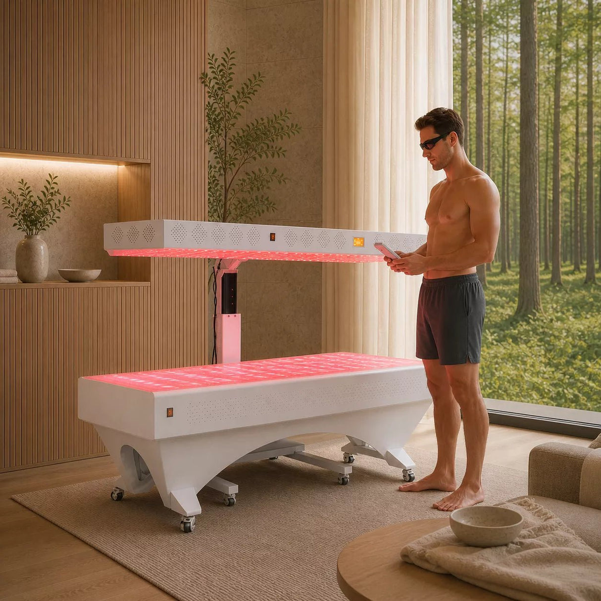 Uno Vita`s Red Light Therapy Bed and Panel for clinics and professionals - Uno Vita AS