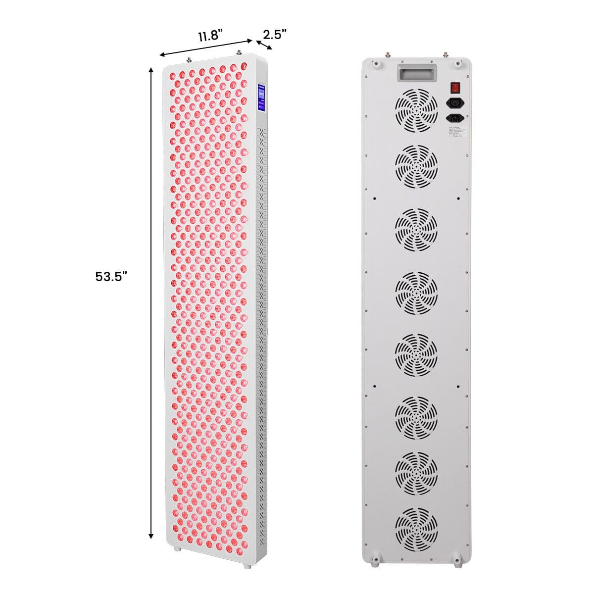 Uno Vita`s RL450MaxC Red Light Therapy Panel (black) - Uno Vita AS