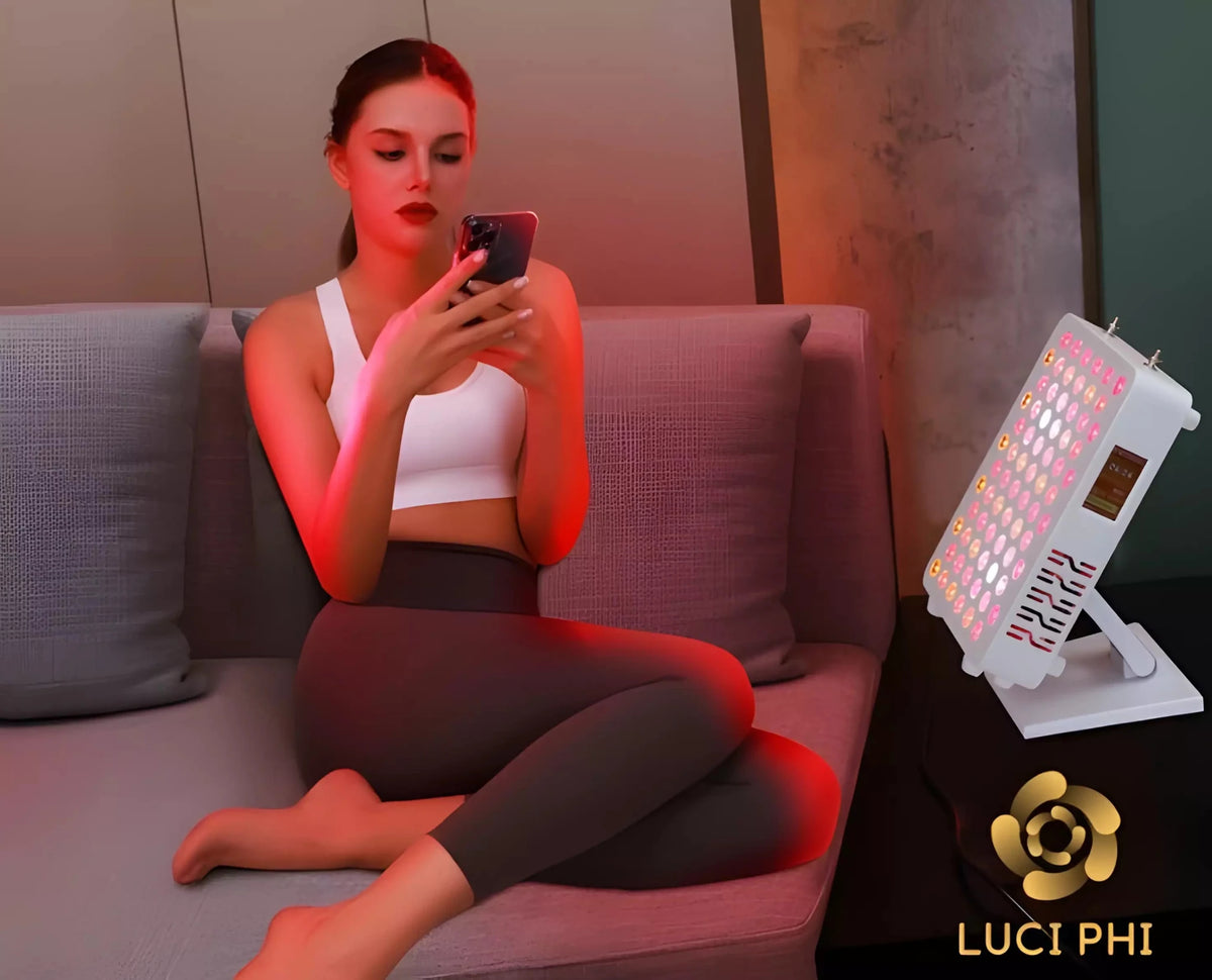 Uno Vita's RLPRO100 LED Therapy Light (8 waves - full spectrum red & NIR redlight therapy) - Uno Vita AS