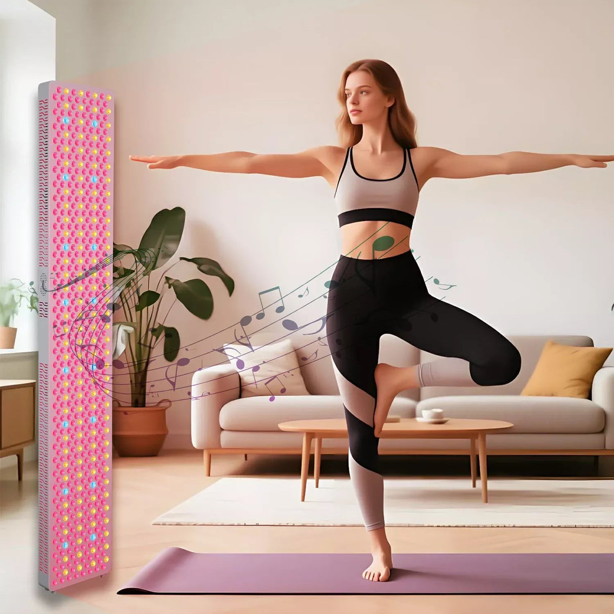 Uno Vita’s RLPRO600Max - X2 – Innovative Red Light Therapy (9 waves – music – Luci Phi) - Uno Vita AS