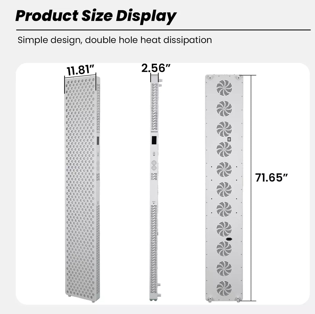 Uno Vita’s RLPRO600Max - X2 – Innovative Red Light Therapy (9 waves – music – Luci Phi) - Uno Vita AS