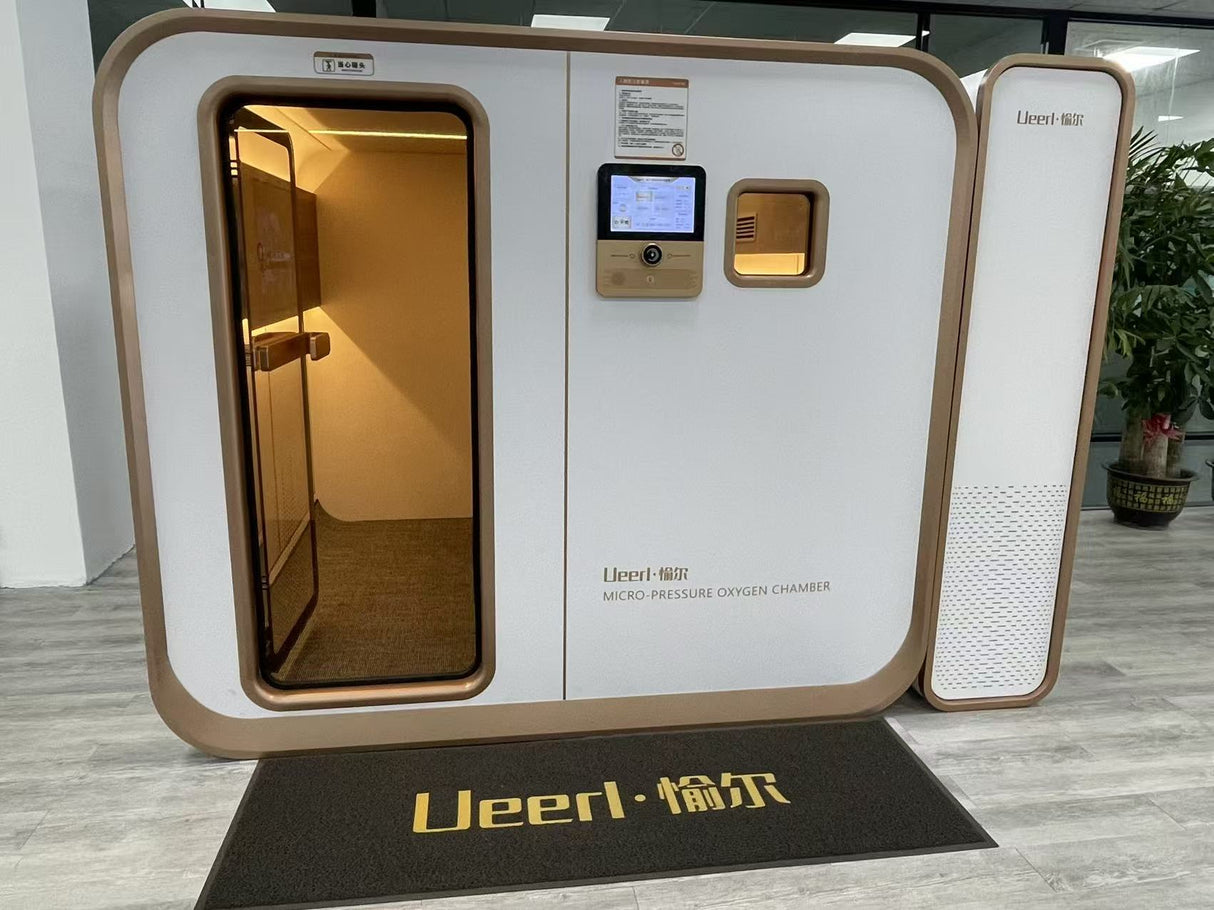 Uno Vita’s Ueerl H6 Double Cabin Hard-Shell Hyperbaric Oxygen Chamber for Two Persons - Uno Vita AS