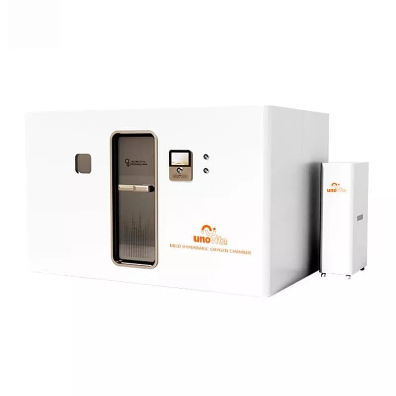 Uno Vita Ueerl H8 hard-shell hyperbar oksygenkammer for 4 personer med viewing window og reclinere