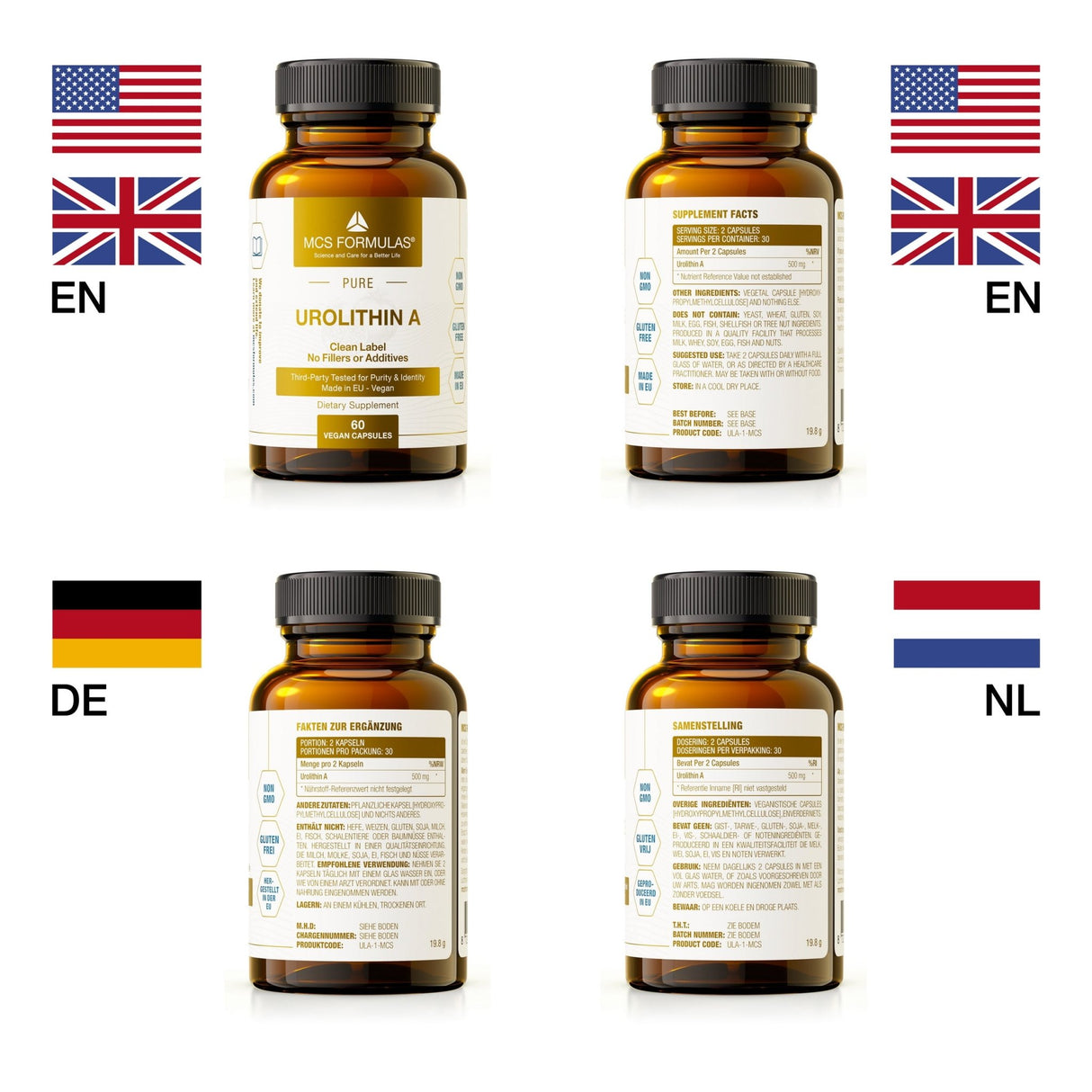 Urolithin A - anti - aging and biohacking supplement - Uno Vita AS