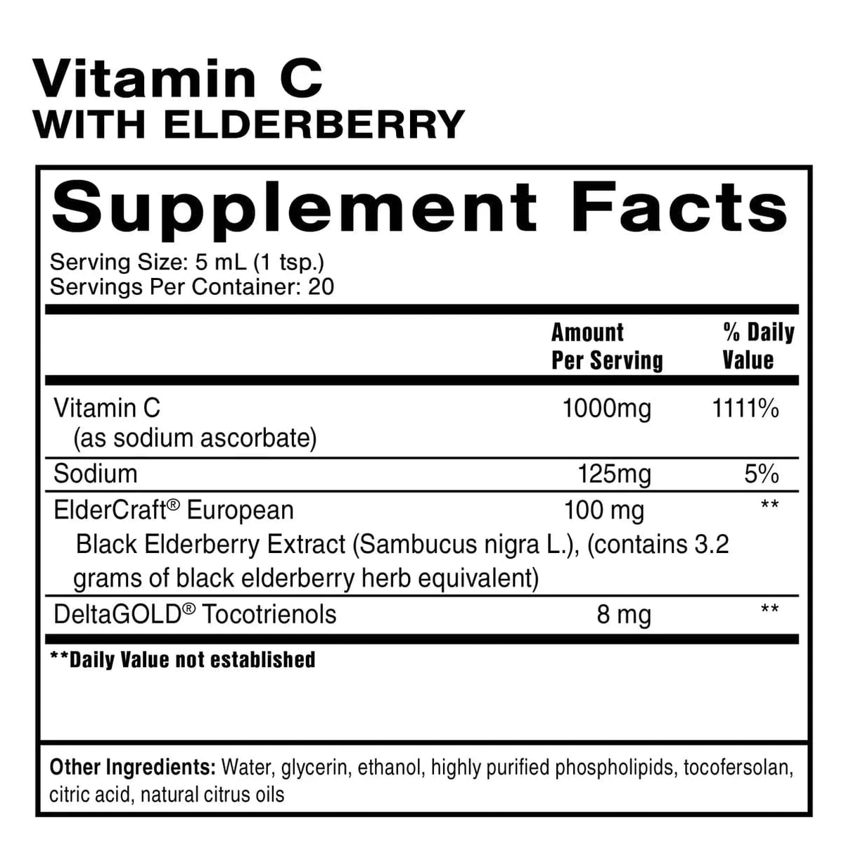 Vitamin C + Elderberry - Uno Vita AS