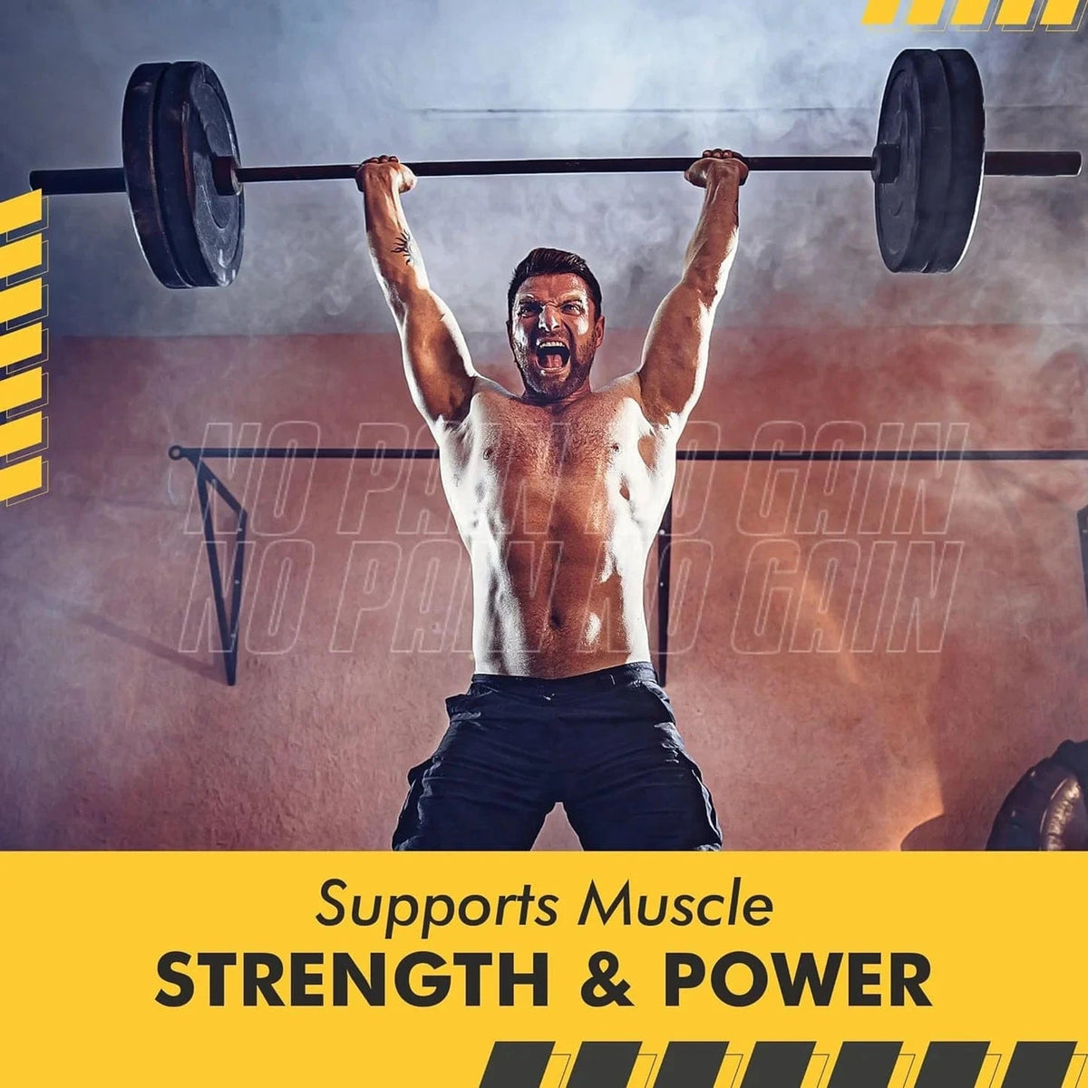 Vitaminnica 100% Pure Creatine Monohydrate Powder for Performance and Muscle Power - Uno Vita AS