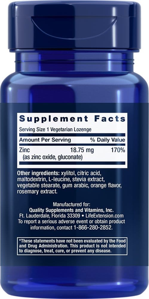 Zinc Lozenges (60) - Uno Vita AS