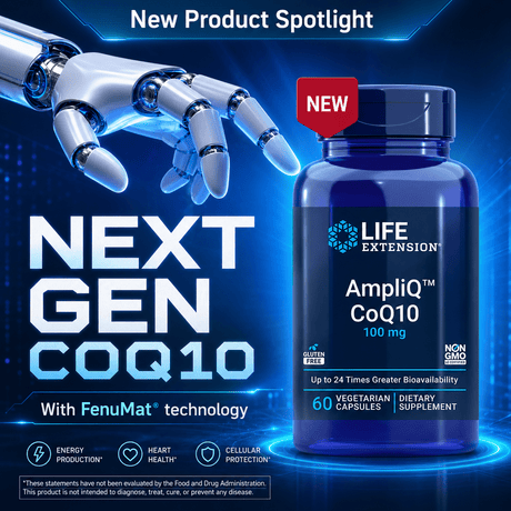 AmpliQ CoQ10™ – neste generasjons Q10 med FenuMat®-teknologi - Uno Vita AS