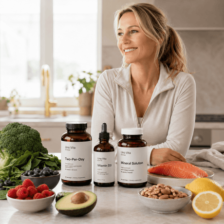 Beste multivitamin i Norge for voksne 2026 - Uno Vita AS