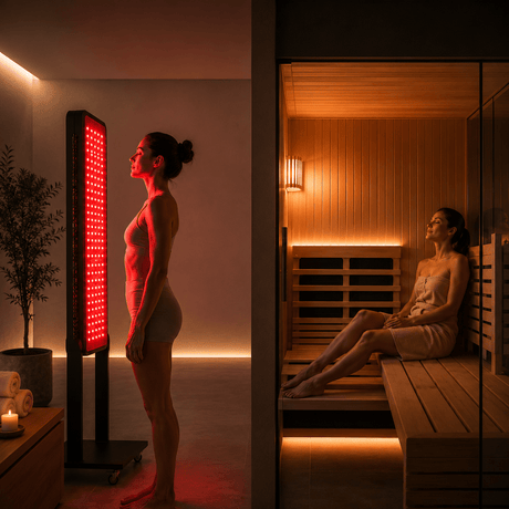 Rødlysterapi vs infrarød sauna: Hva er den virkelige forskjellen? - Uno Vita AS