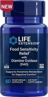 Food Sensitivity Relief with Diamine Oxidase (DAO)