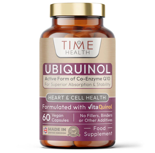Ubiquinol – Active CoQ10 VitaQuinol® – Heart, Energy & Longevity