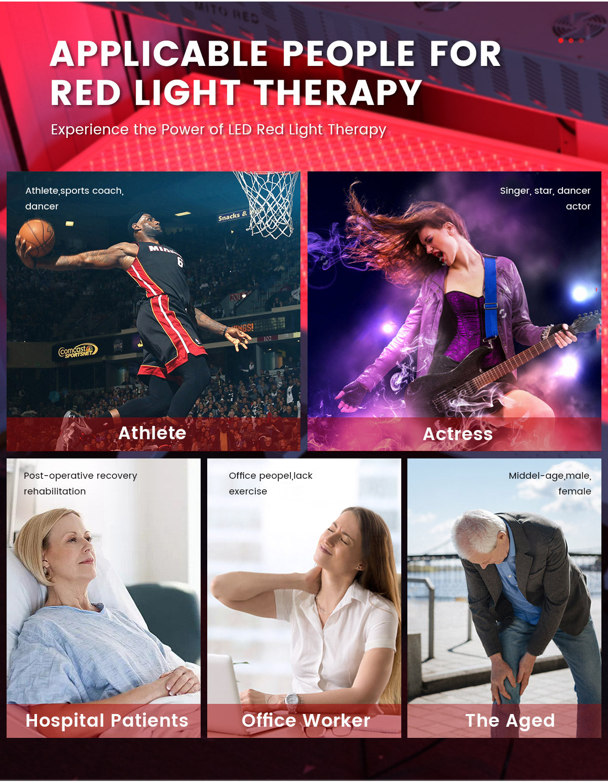 Uno Vita`s Red Light Therapy Pad