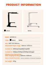 Motorized Lift Stand for Uno Vita's RLMaxC Series Red Light Panels