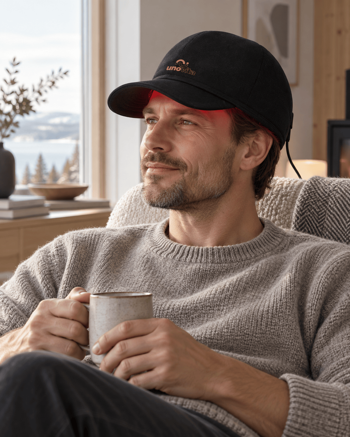 Uno Vita Red Light Therapy Cap (148 LEDs, 660/850 nm)