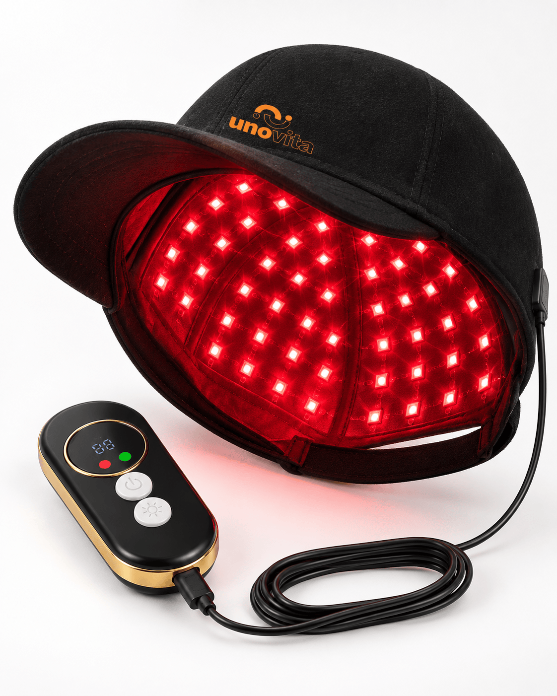 Uno Vita Red Light Therapy Cap (148 LEDs, 660/850 nm)