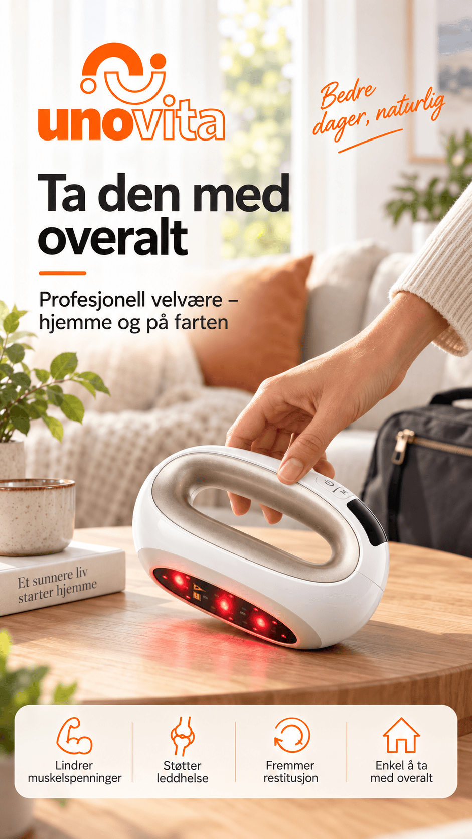 Handheld Laser HD-Cure MAX – 4 Wavelength Light Therapy