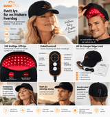 Uno Vita Red Light Therapy Cap (148 LEDs, 660/850 nm)