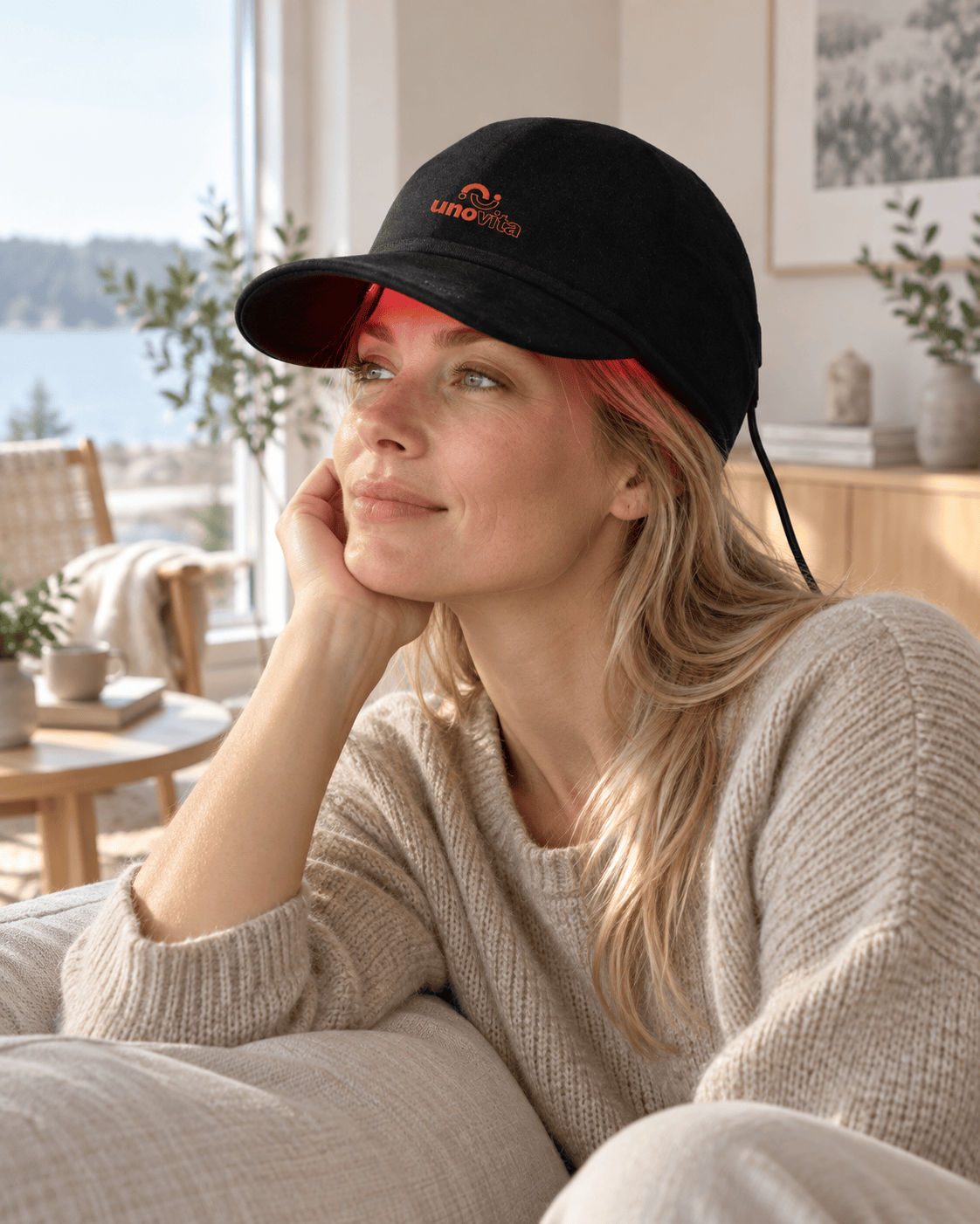 Uno Vita Red Light Therapy Cap (148 LEDs, 660/850 nm)